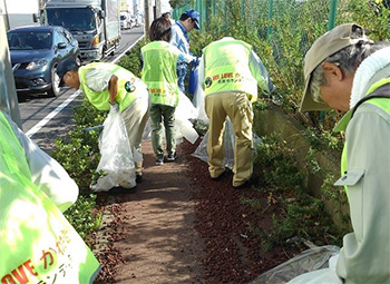 東扇島クリーン大作戦への参加