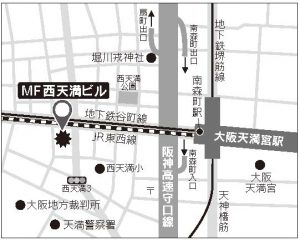 大阪支店地図